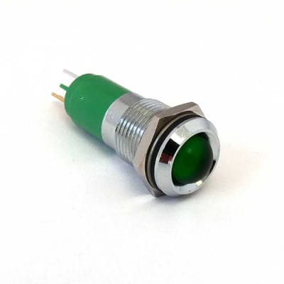 CML Innovative Technologies 192A0355 192AX35X Series Green Panel Mount Indicator 24 V AC/DC IP67 Prominent Bezel