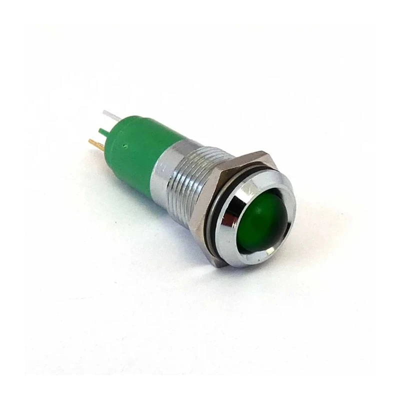 CML Innovative Technologies 192A0355 192AX35X Series Green Panel Mount Indicator 24 V AC/DC IP67 Prominent Bezel