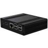 RS PRO Aluminium Raspberry Pi Case for use with Raspberry Pi in Black 195-1528