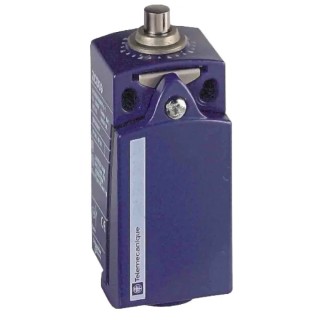 Telemecanique Sensors XCKD Series Plunger Limit Switch, DPST, Snap Action Contacts, Zinc Alloy Housing, IP66 XCKD2110G11