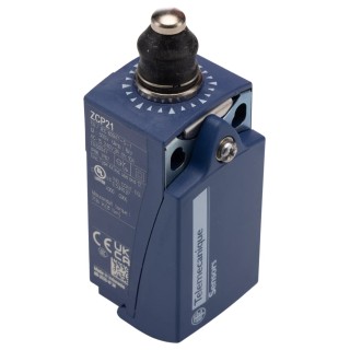 Telemecanique Sensors Plunger Limit Switch 1 NO 1 NC Snap Action 240V AC 10A IP67 IP66 Plastic Housing XCKP2111P16