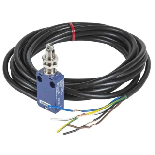 Telemecanique Sensors XCMD Series Roller Plunger Limit Switch DPST Zinc Alloy Housing 240V AC 1.5A XCMD21F2L2