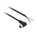 Telemecanique Sensors Female 3 Way Right Angle to 3 Way Unterminated Sensor Actuator Cable 10m XZCP2540L10