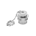 Amphenol Industrial Duramate AHDM Circular Connector Dust Cap Shell Size 18 IP67 Rated Nickel Finish Aluminium AHDC34-18