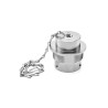 Amphenol Industrial Duramate AHDM Circular Connector Dust Cap Shell Size 18 IP67 Rated Nickel Finish Aluminium AHDC34-18