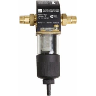 RS PRO 10 bar Water Filter Kit with 1 1/4 in. Inlet/Outlet Self Cleaning Filter and 100 Micron Cartridge 195-2229