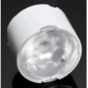 Ledil Irene Series 1-Way LED Lens Round Beam, Diameter 21.6mm, Height 14.28mm, White Lens Colour CP13070_IRENE-IR-8