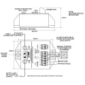 United Automation Thyristor Trigger Module Screw Mount 65°C Max Operating Temperature 93mm Length 62mm Width 44mm STOM-1