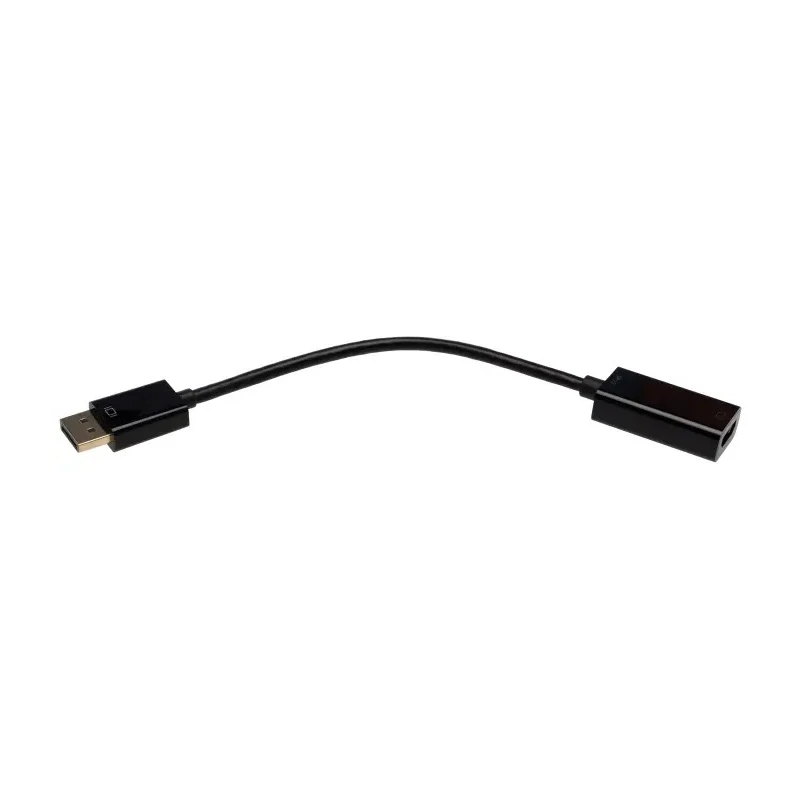 RS PRO HDMI Adapter Female Straight DisplayPort to HDMI Adapter 150mm Cable 195-4279