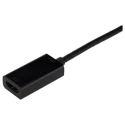 RS PRO HDMI Adapter Female Straight DisplayPort to HDMI Adapter 150mm Cable 195-4279