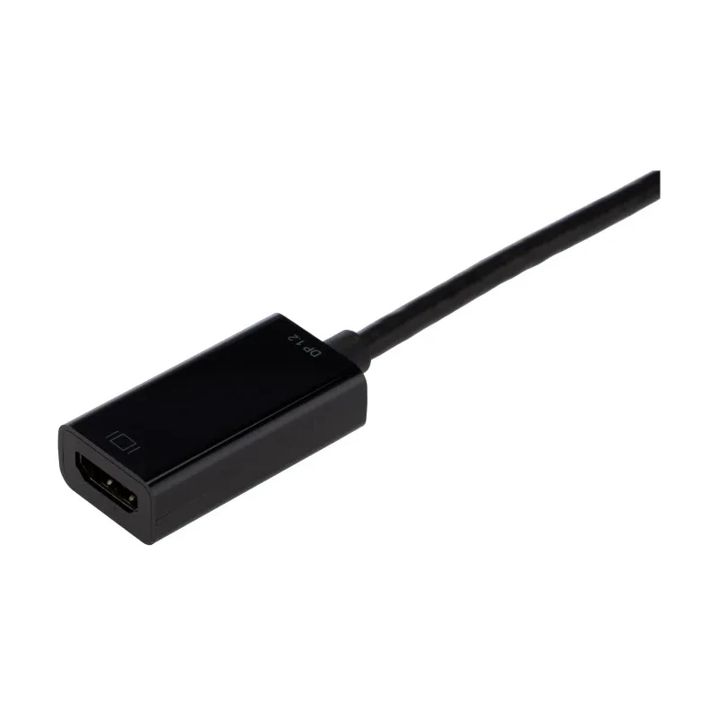 RS PRO HDMI Adapter Female Straight DisplayPort to HDMI Adapter 150mm Cable 195-4279