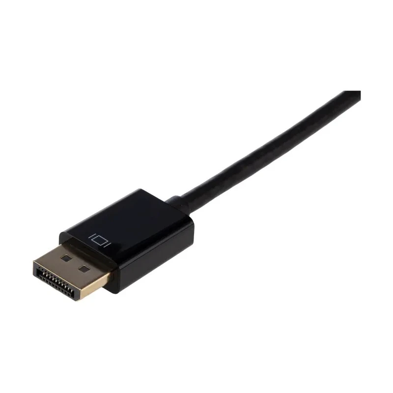 RS PRO HDMI Adapter Female Straight DisplayPort to HDMI Adapter 150mm Cable 195-4279