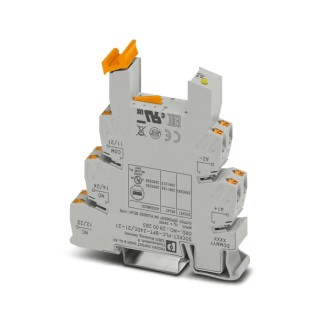 Phoenix Contact 2 Way 24V DC DIN Rail Relay Base PLC-BPT-24DC/21-21 2900283