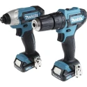 Makita 12V Cordless Power Tool Kit with 2 Ah Lithium-Ion Batteries CLX228AJ
