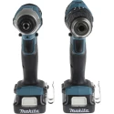 Makita 12V Cordless Power Tool Kit with 2 Ah Lithium-Ion Batteries CLX228AJ