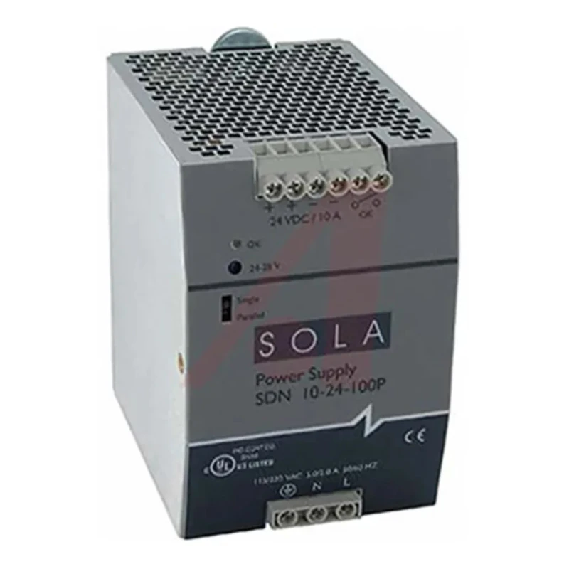 SolaHD SDN-P Switched Mode DIN Rail Power Supply 85-132V AC/DC Input 28.5V DC Output 10A 240W SDN10-24-100P