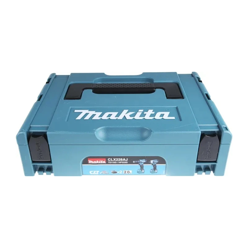 Makita 12V Cordless Power Tool Kit with 2 Ah Lithium-Ion Batteries CLX228AJ