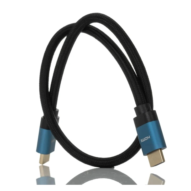 RS PRO 500 mm 8K HDMI Cable Male HDMI to Male HDMI Black 195-4882