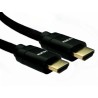 RS PRO 500 mm 8K HDMI Cable Male HDMI to Male HDMI Black 195-4884