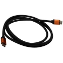 RS PRO 2 m 8K @ 60Hz HDMI Cable Male HDMI to Male HDMI HDMI 2.1 Black 195-4892
