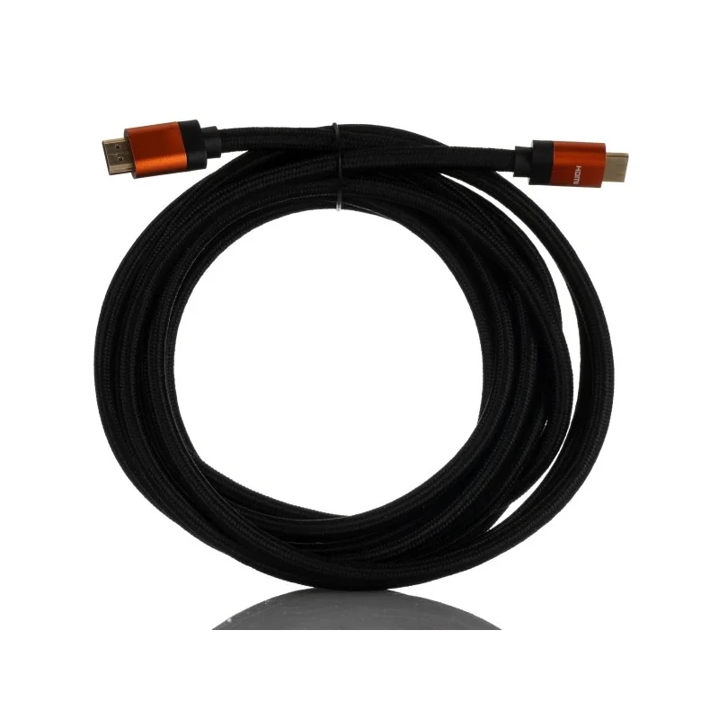 RS PRO 5 m 8K HDMI Cable Male HDMI to Male HDMI HDMI 1.4 to 2.0 Black 195-4900
