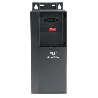 Danfoss VLT FC51 Series Inverter Drive 2.2 kW 1 Phase 230V 9.6 A Variable Speed Panel Mount FC51