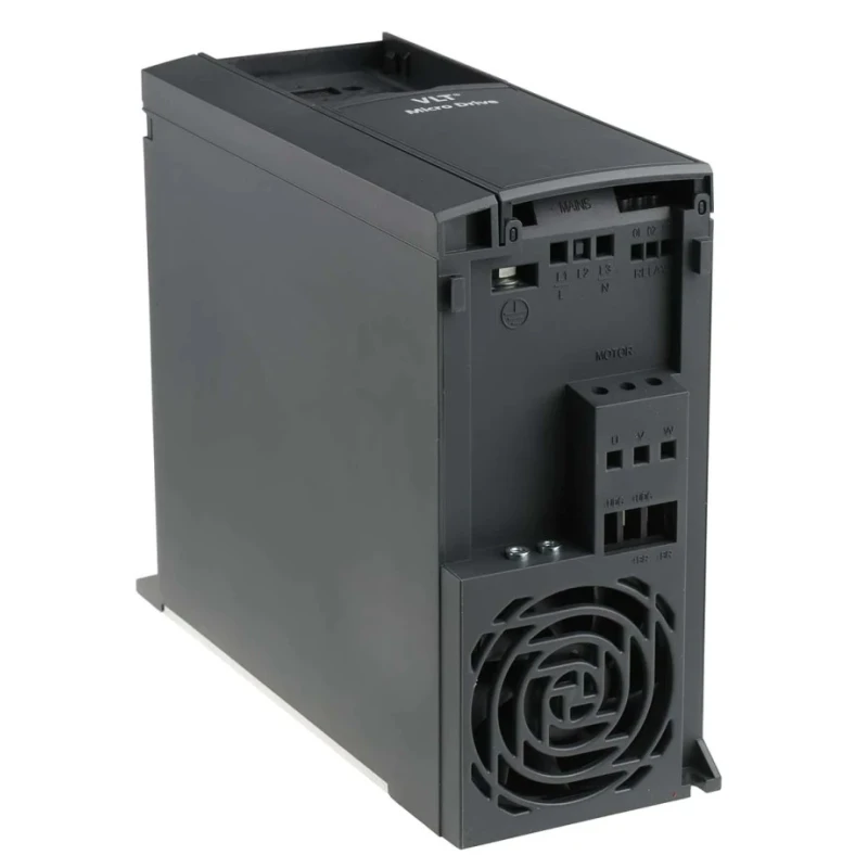 Danfoss VLT FC51 Series Inverter Drive 2.2 kW 1 Phase 230V 9.6 A Variable Speed Panel Mount FC51