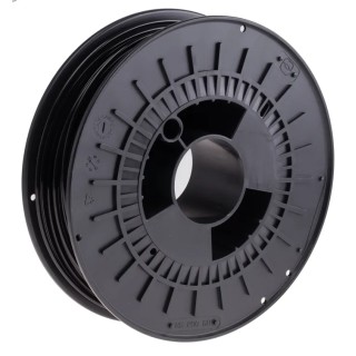 RS PRO 2.85 mm Black PET-G 3D Printer Filament 500 g FDM Technology 195°C - 220°C 891-9334