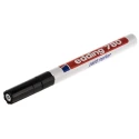 Edding Black 0.8 mm Extra Fine Tip Paint Marker Pen with Low-Odour Pigment Ink for Plastic, Glass, Wood, Metal 780-001