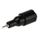 Edding Black 0.8 mm Extra Fine Tip Paint Marker Pen with Low-Odour Pigment Ink for Plastic, Glass, Wood, Metal 780-001