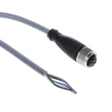 Pepperl + Fuchs Female 5 way Straight to 5 way Unterminated Sensor Actuator Cable, 10 m V15-G-10M-PVC