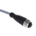 Pepperl + Fuchs Female 5 way Straight to 5 way Unterminated Sensor Actuator Cable, 10 m V15-G-10M-PVC