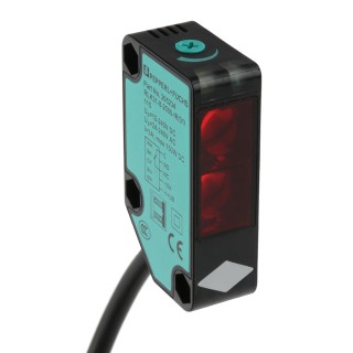 Pepperl + Fuchs Diffuse Photoelectric Sensor, Block Sensor, 0 → 2.5 m Detection Range, Relay Output RLK31-8-2500-IR/31/115