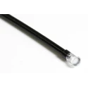 Bivar Panel 1-Way Straight Flexible LED Light Pipe Clear, 7 mm FLP25-10.0
