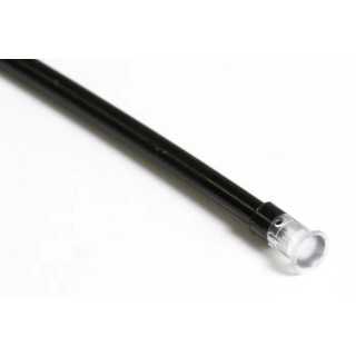 Bivar Panel 1-Way Straight Flexible LED Light Pipe Clear, 7 mm FLP25-10.0