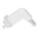 Bivar Surface 1-Way Right Angle Rigid LED Light Pipe Clear Lens 2.8 mm RLP1-200-500