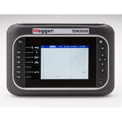 Megger Time Domain Reflectometer, USB Interface, 2 ns Pulse Width, Lithium-ion Battery 1005-021
