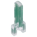 Bivar Surface 1-Way Straight Rigid LED Light Pipe Clear 2 mm VLPR-24-650-2