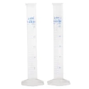 RS PRO Polymethylpentene Measuring Cylinder 25ml Transparent Laboratory Liquid Measuring Instrument 170mm Length 891-9996