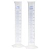 RS PRO Polymethylpentene Measuring Cylinder 500ml, Transparent Durable PMP Material, 360mm Length 892-0006