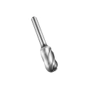 Dormer Ball Nosed Cylinder Burr, 9.6 mm Head Diameter, 6 mm Shank Diameter, 64 mm Overall Length P8359.6X6.0