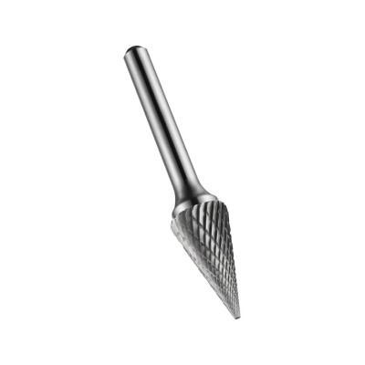Dormer Carbide Rotary Burr Conical Head 9.6 mm Diameter 6 mm Shank Diameter 71 mm Overall Length P82312.7X6.0