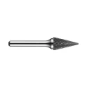 Dormer Carbide Rotary Burr Conical Head 9.6 mm Diameter 6 mm Shank Diameter 71 mm Overall Length P82312.7X6.0