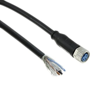 TE Connectivity Female 3 Way Straight to Unterminated Free End Sensor Actuator Cable 1.5 m 1-2273005-1