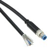 TE Connectivity Male 4 Way Straight to Unterminated Free End Sensor Actuator Cable 1.5m 1-2273006-1