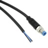 TE Connectivity Male 3 Way M8 to Unterminated Sensor Actuator Cable 1.5 m, Polypropylene Jacket, IP65, 60V AC 2273000-1