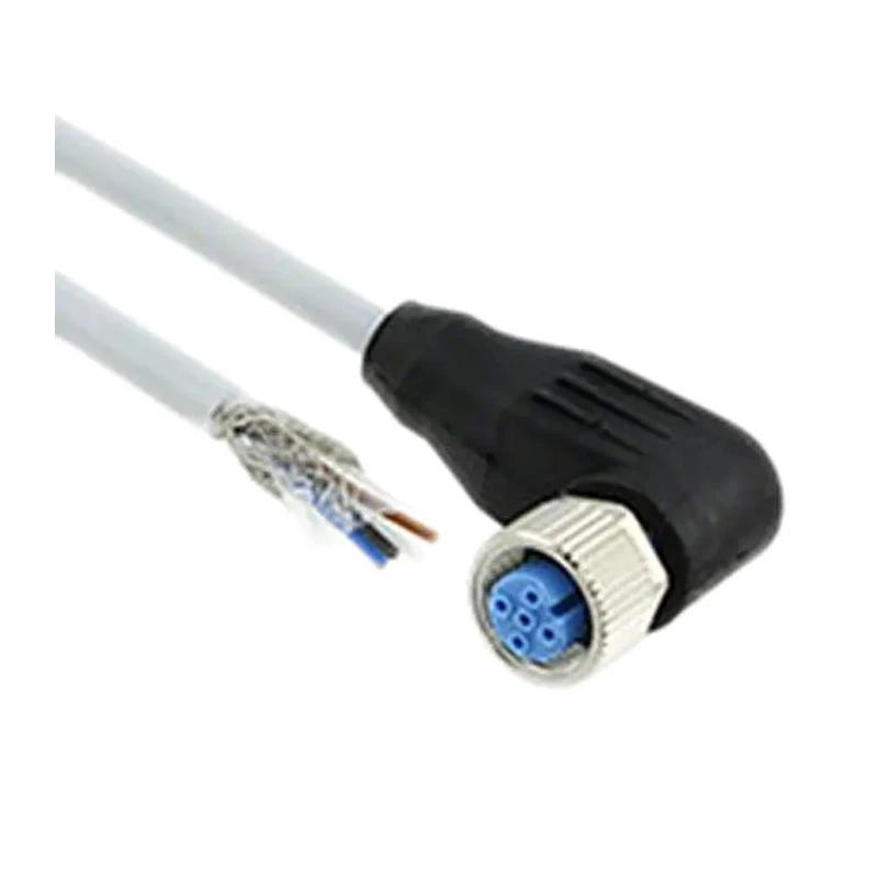 TE Connectivity Female 4 Way Right Angle to Unterminated 4 Way Free End Sensor Actuator Cable 1.5m 2273099-1