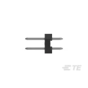 TE Connectivity AMPMODU Series Straight Through Hole Pin Header, 20 Contacts, 2 mm Pitch, 2 Row, Unshrouded 1-2842126-0