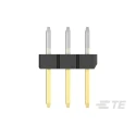 TE Connectivity AMPMODU Series Straight Through Hole Pin Header, 4 Contacts, 2 mm Pitch, 1 Row, Unshrouded 2355045-4