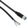 TE Connectivity Female 4 Way Straight to Unterminated Free End Sensor Actuator Cable 1.5 m 2273003-1